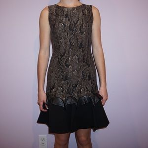 Snake Print Dress